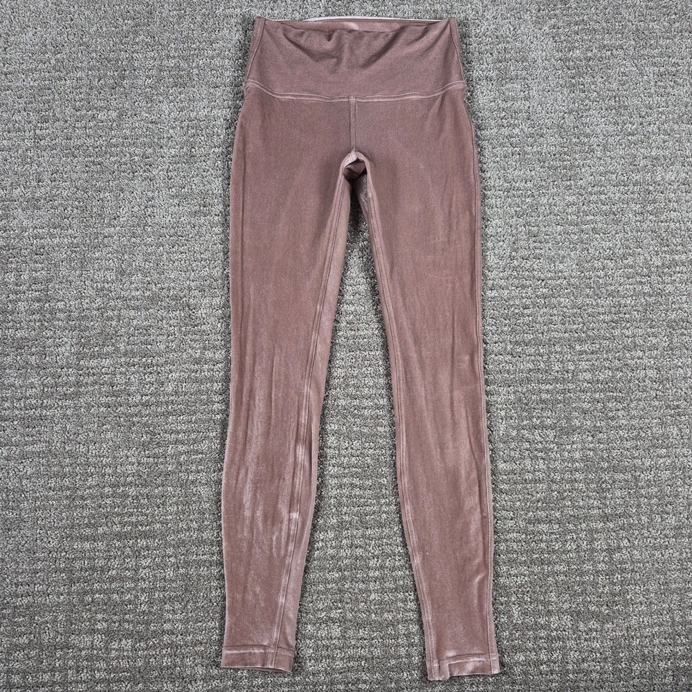 Lululemon Leggings size 6 Wunder Lounge High-Rise Tight 28" Velvet Spanish Oak
